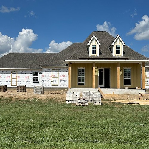 New Home Roof Installation in St. Amant, Louisiana